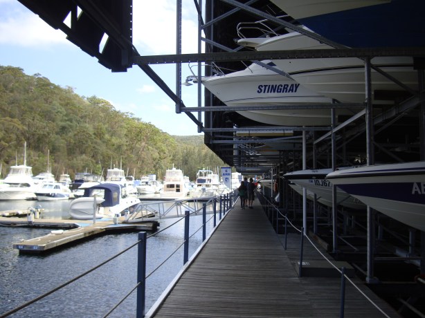 Akuna Bay Dry Rack and Stack