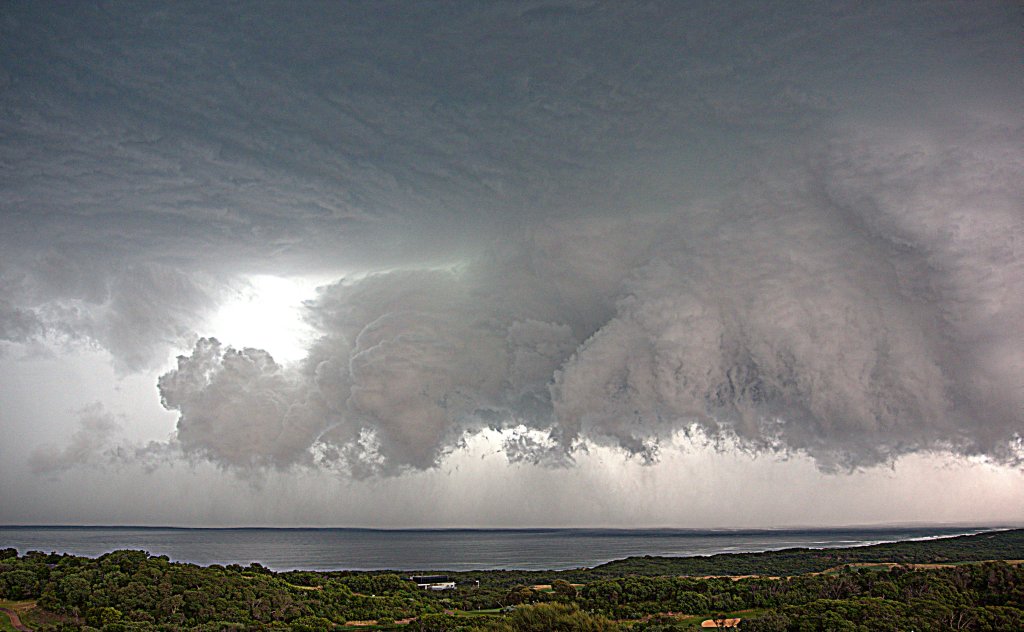 Beginning of a twister